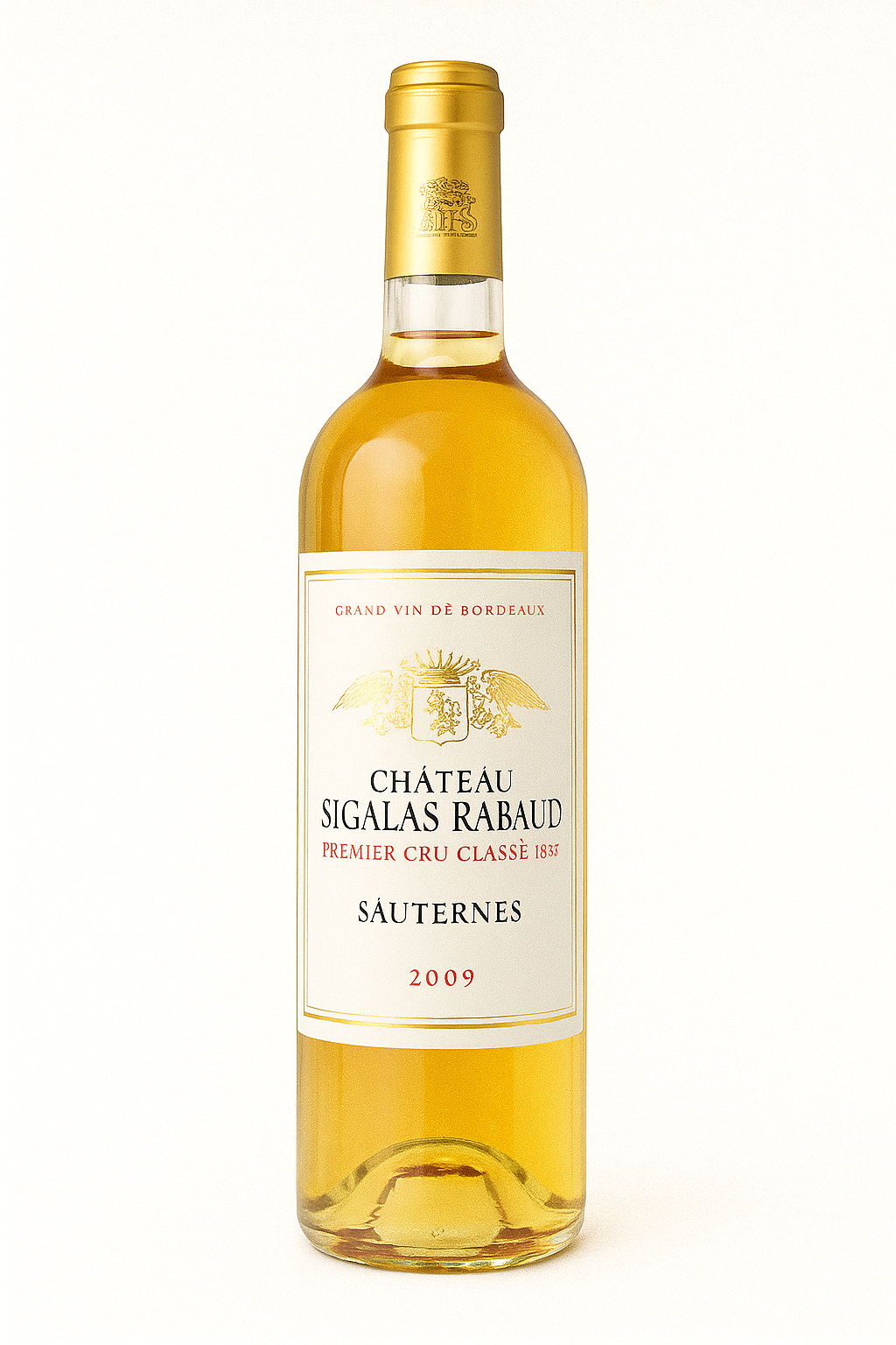 Blanc - Sauternes - Premier Cru Class&eacute; - 2010 - Ch&acirc;teau Sigalas Rabaud