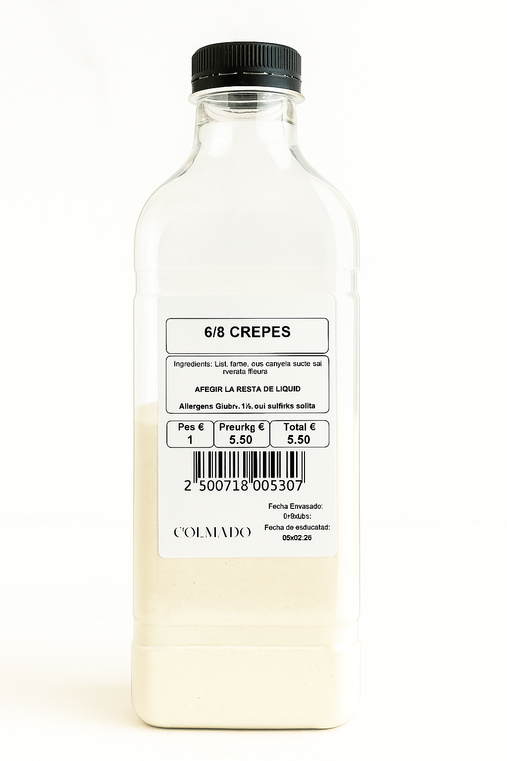 Preparaci&oacute;n cr&ecirc;pes