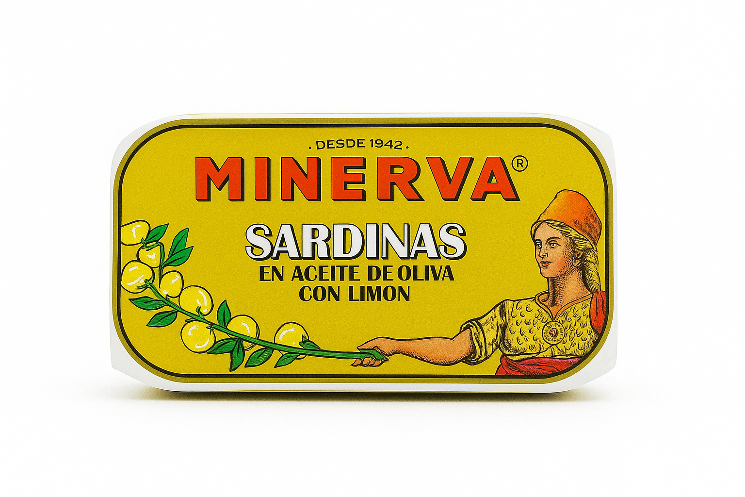 SARDINAS EN ACEITE Y LIMON MINERVA