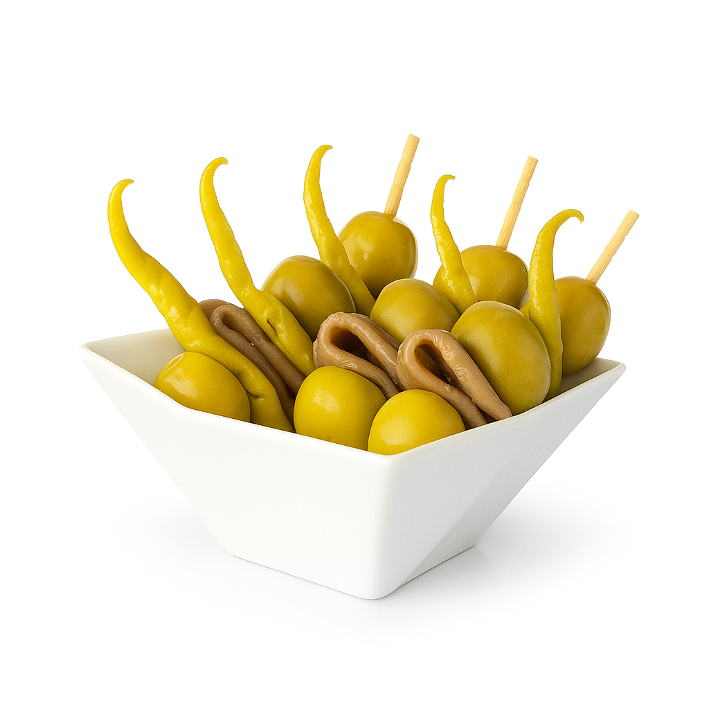 Aceituna rellena de guindilla