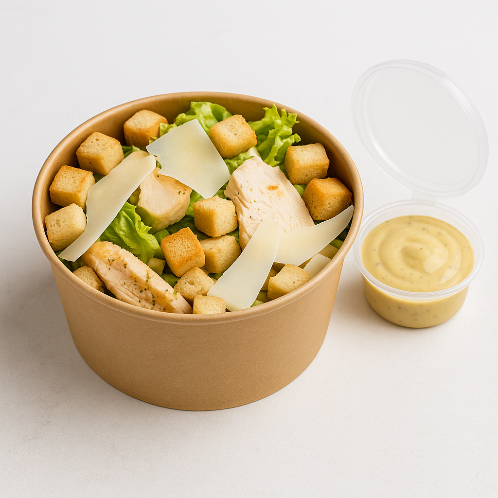 Ensalada Cesar con pollo