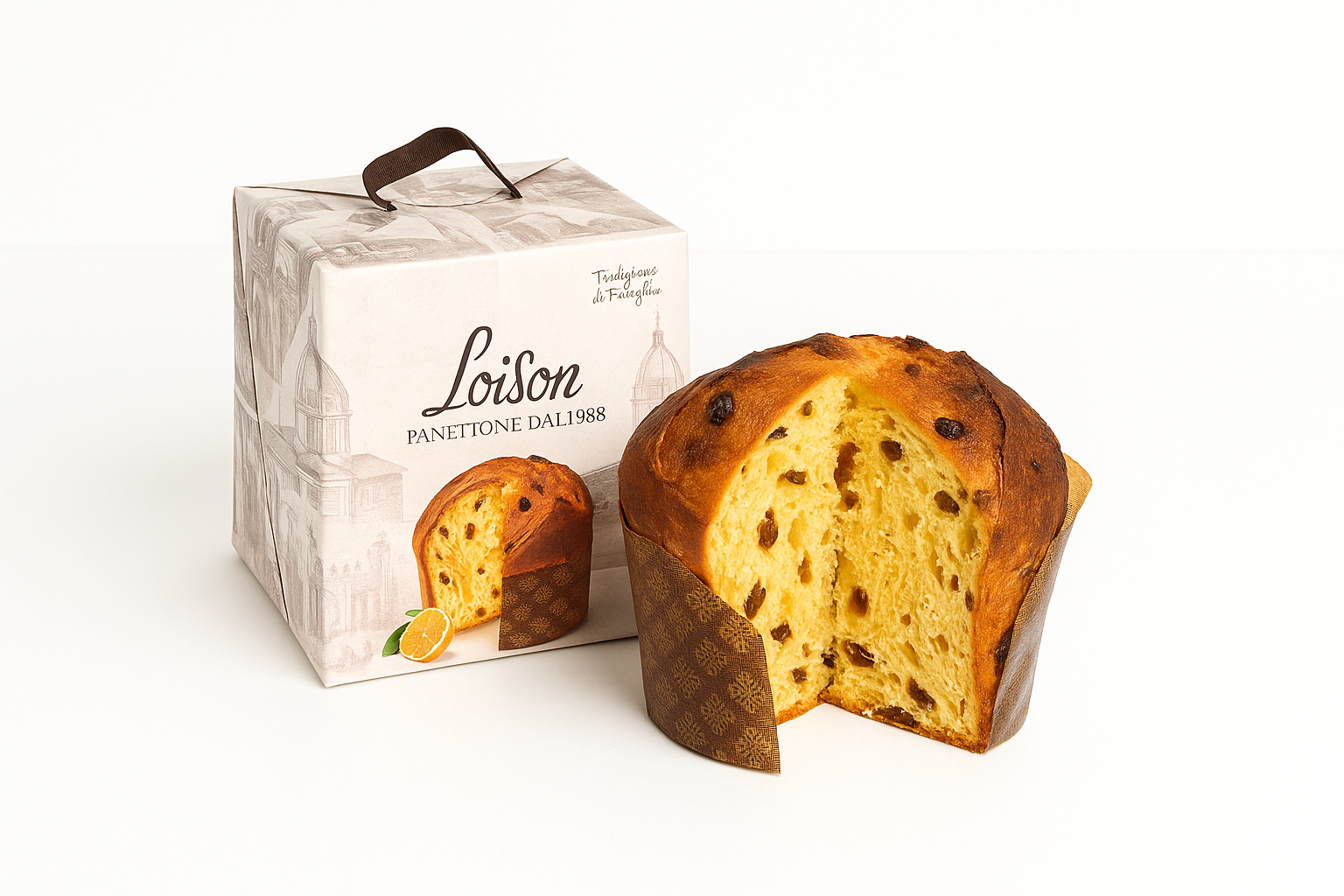Panettone amb taronges de Sicilia