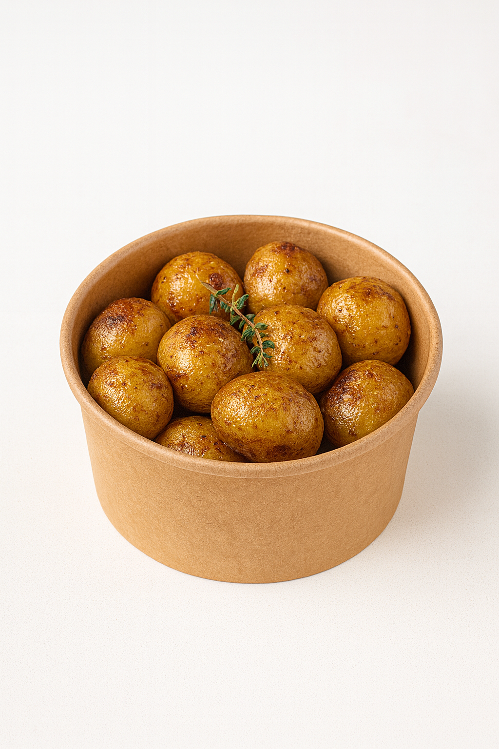 Patatas "grenailles" al horno con tomillo y aceite de oliva