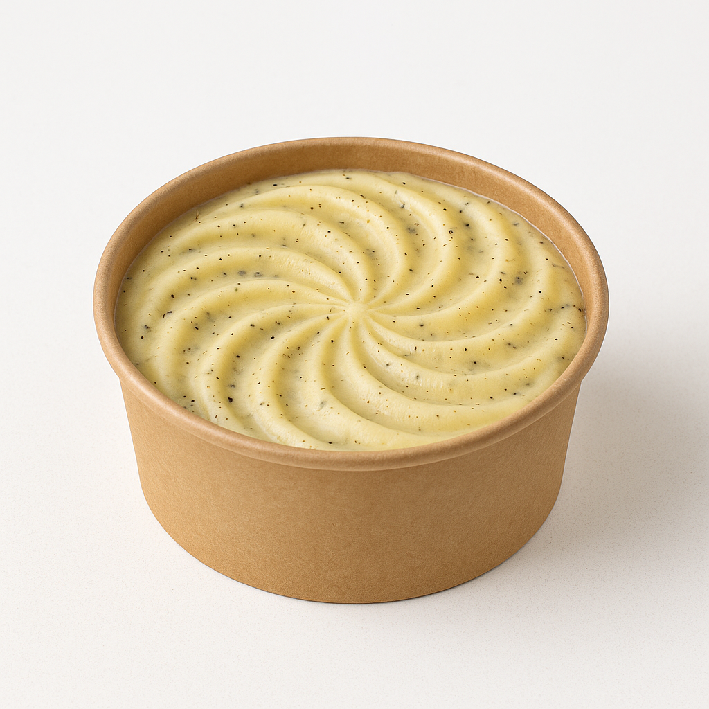 Pure de patata estilo Robuchon con trufa