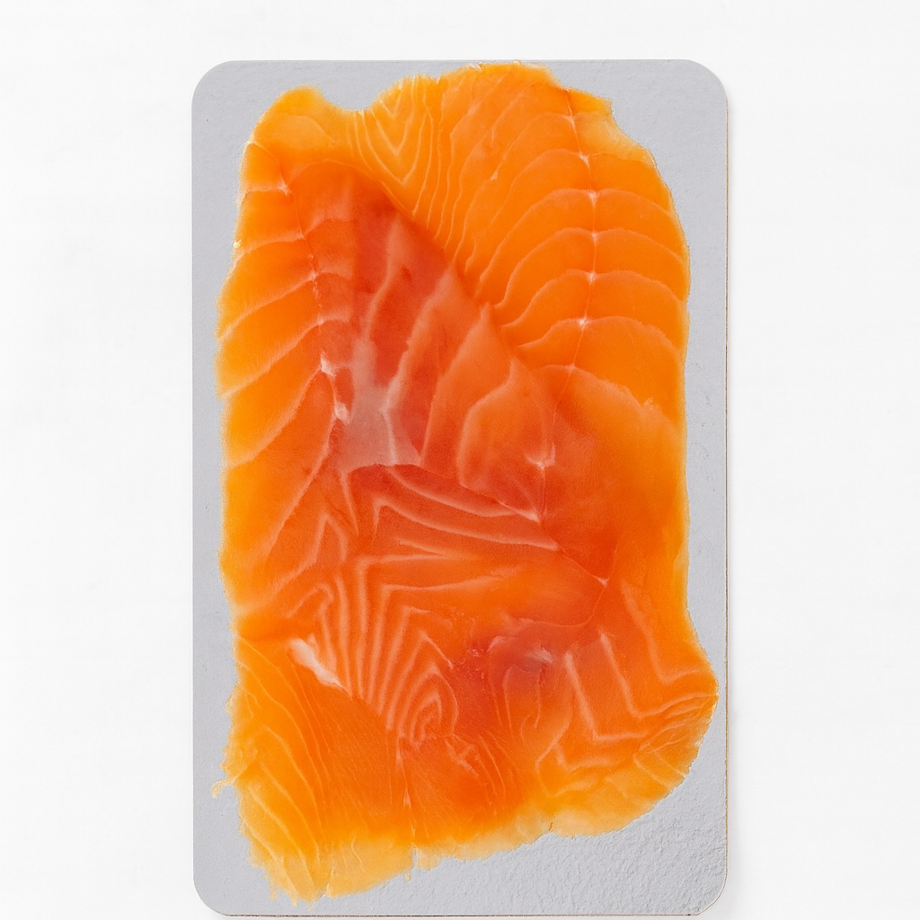 Salm&oacute;n ahumado de Noruega