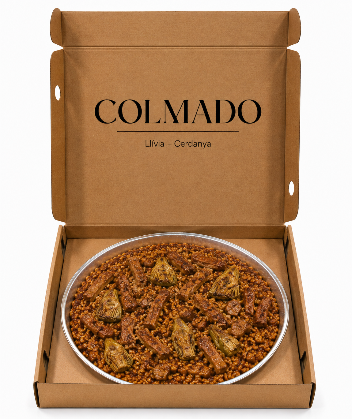 Arroz de conejo y alcachofas